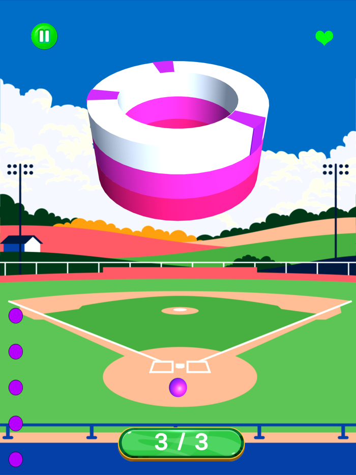 Paint Hit  3D Ball Game