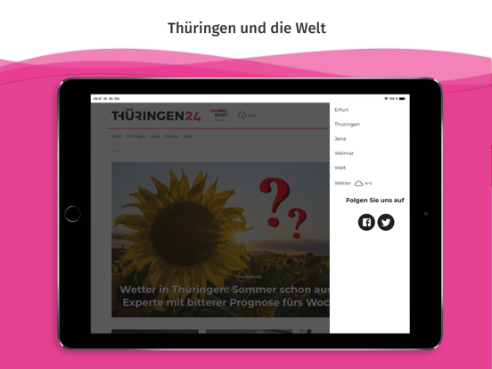 Screenshot #5 pour Thüringen24