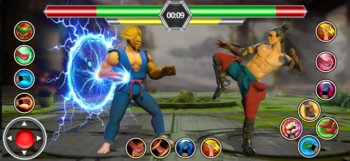 Anime Kung fu Karate Fight