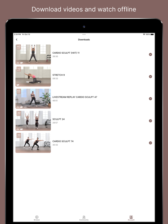 Screenshot #5 pour Jazzercise On Demand