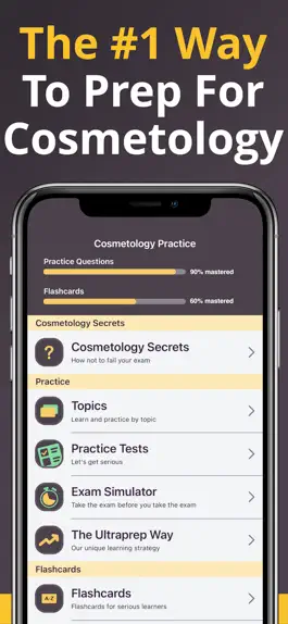 Game screenshot Cosmetology Practice Tests mod apk