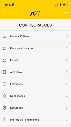 A27: conta, pix, pagamentos screenshot 4