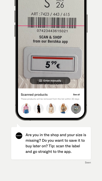 BERSHKA Screenshot