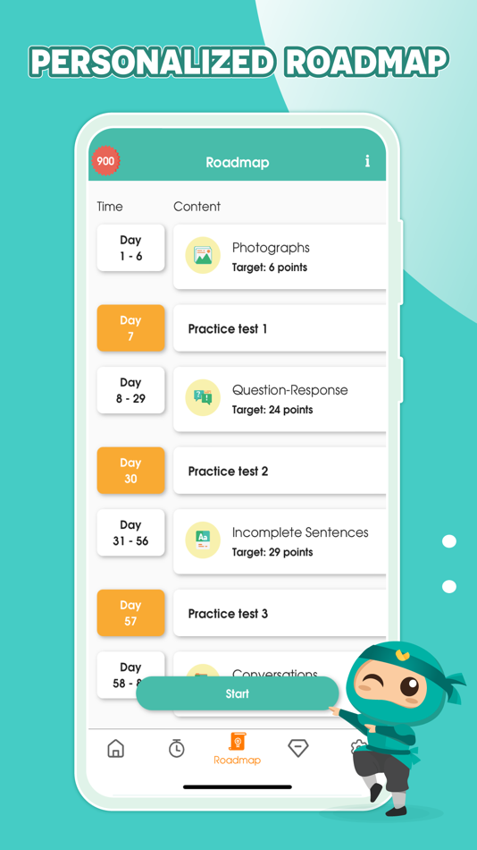 #4. Migii Prep – TOEIC® L&R Test (iOS) 由: Linh Nguyen