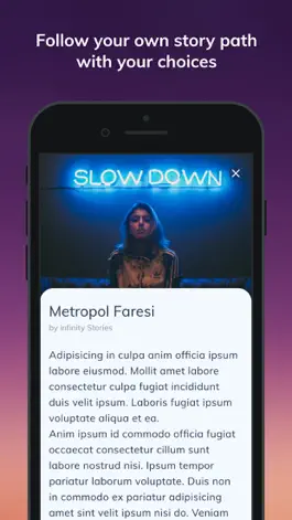 Game screenshot Infinity Stories - Write Story apk