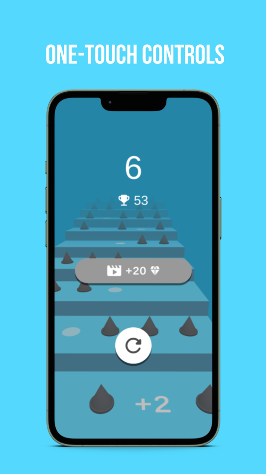 #4. Skyward Stairs (iOS) 由: GameOcean