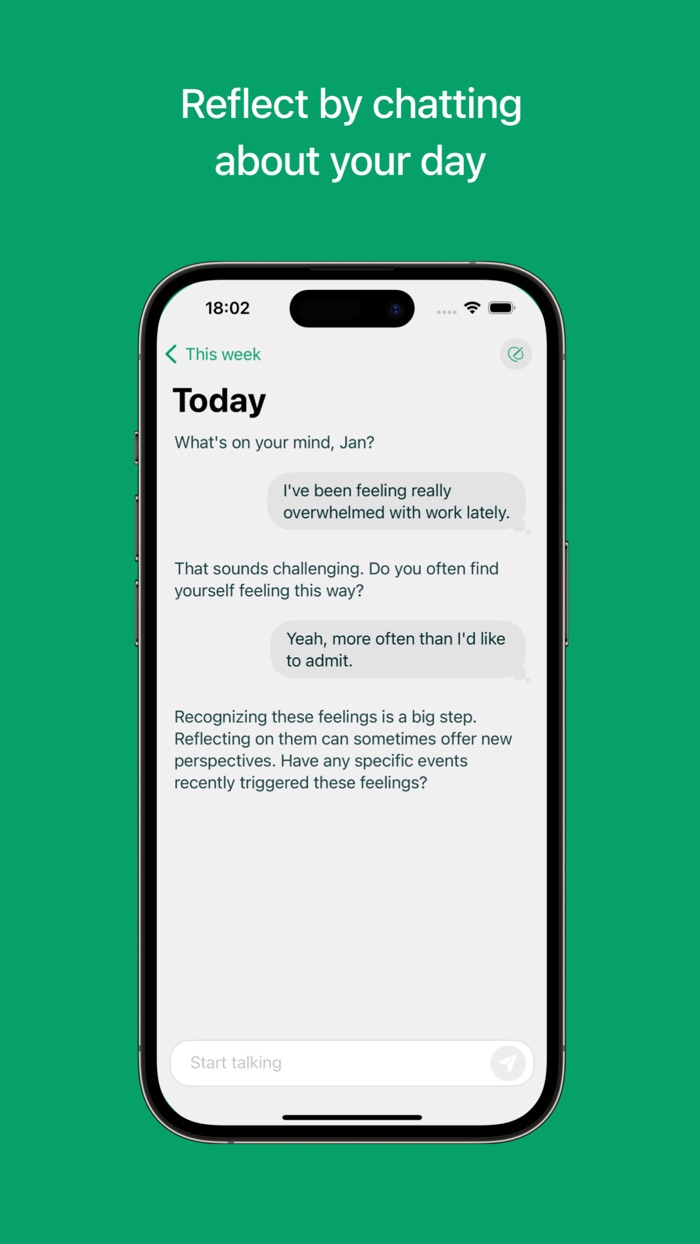Journey Chat-based Journal