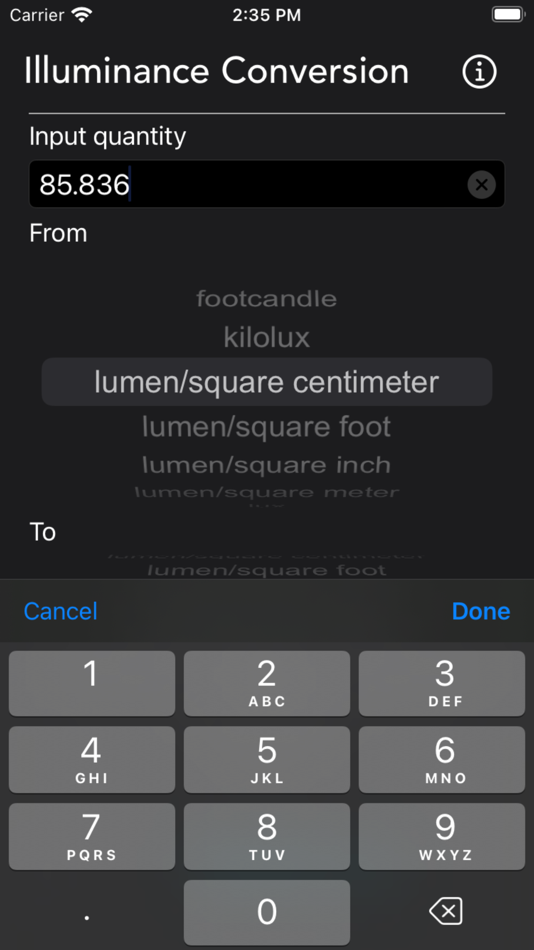 #3. Illuminance Conversion (iOS) 由: Nitrio