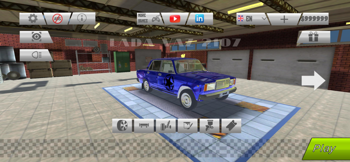 Retro Russian Drift Simulator