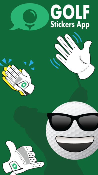 Golf Stickers App Screenshot