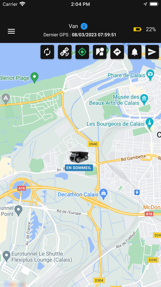 #2. GoTEK7 Tracking (iOS) By: Gregoire SEGARD