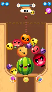 juicy merge - melon game 3d iphone screenshot 1