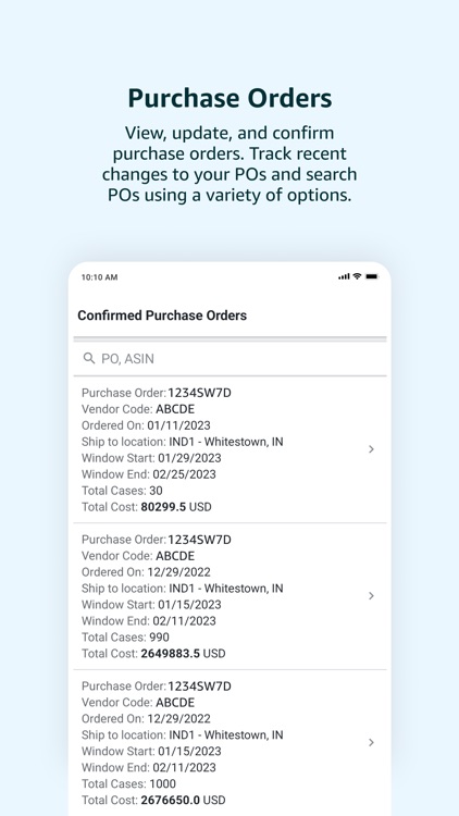 Amazon Vendor