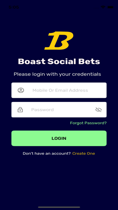 Boast App Screenshot