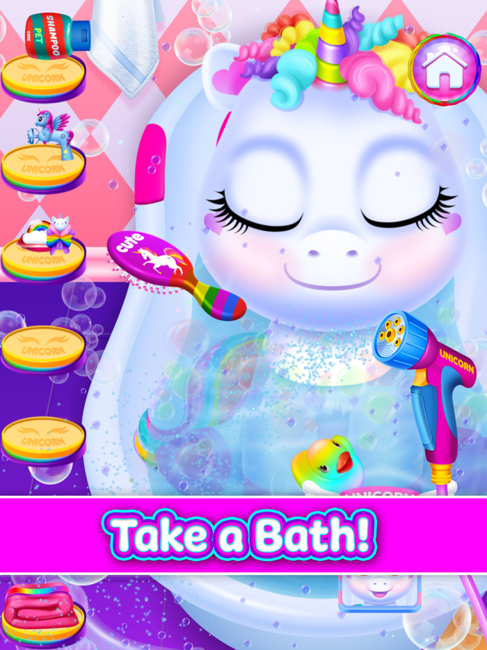 Unicorn Mommy Baby Pet Games