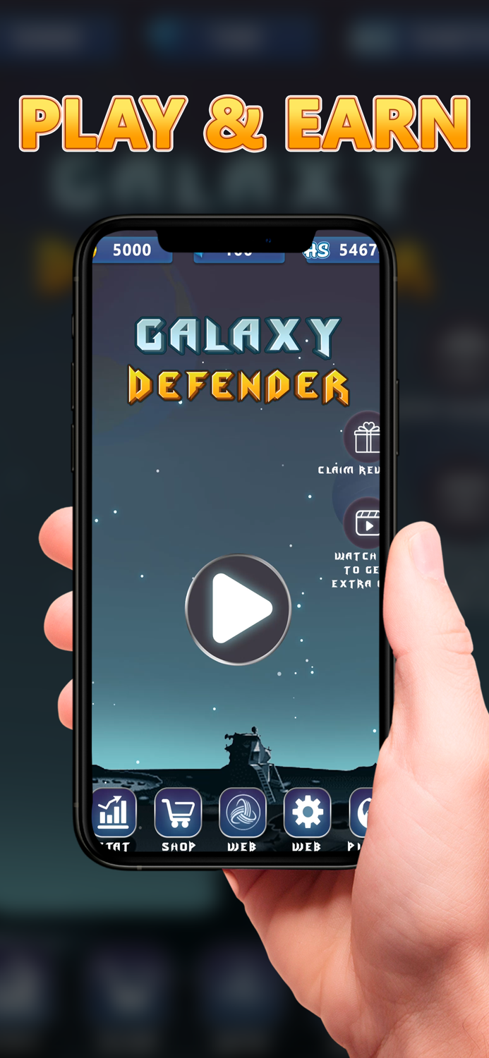 Galaxy Defender Strategy Game