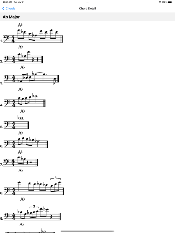 Screenshot #6 pour Pathways To Parker (Bass Clef)