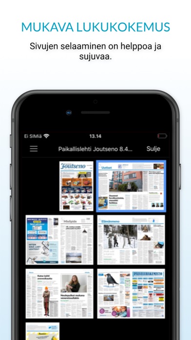 Joutsenon lehti Screenshot