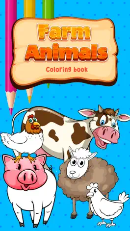 Game screenshot Farm Animals Coloring Pages mod apk