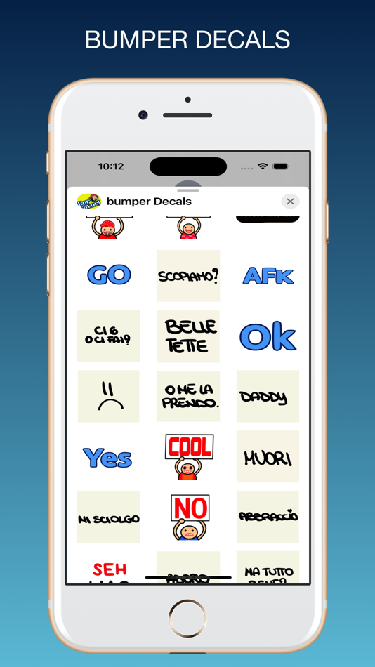 #5. bumper Auto Decals Message (iOS) 由: Dalila Oussama