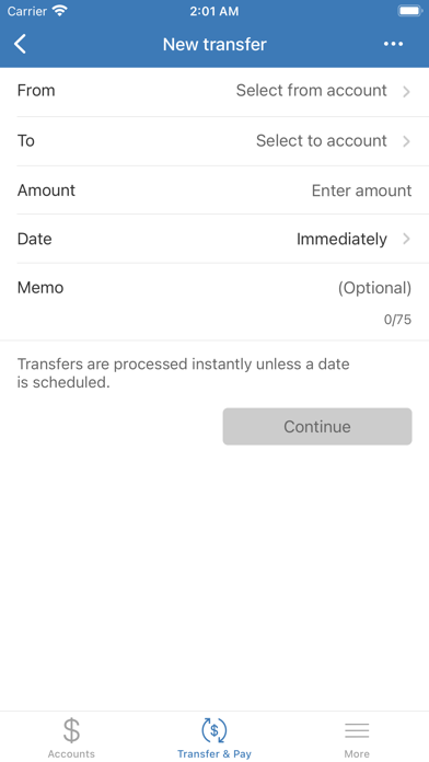 North Side Federal Savings Screenshot