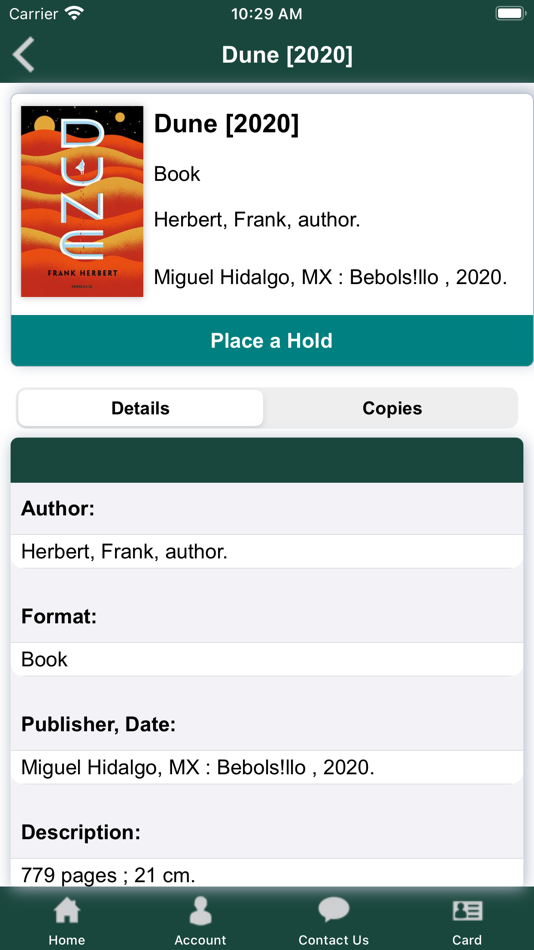 #6. Lake Forest Library (iOS) By: Capira Technologies