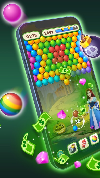 Bubble Miracle: Win Real Cash Screenshot