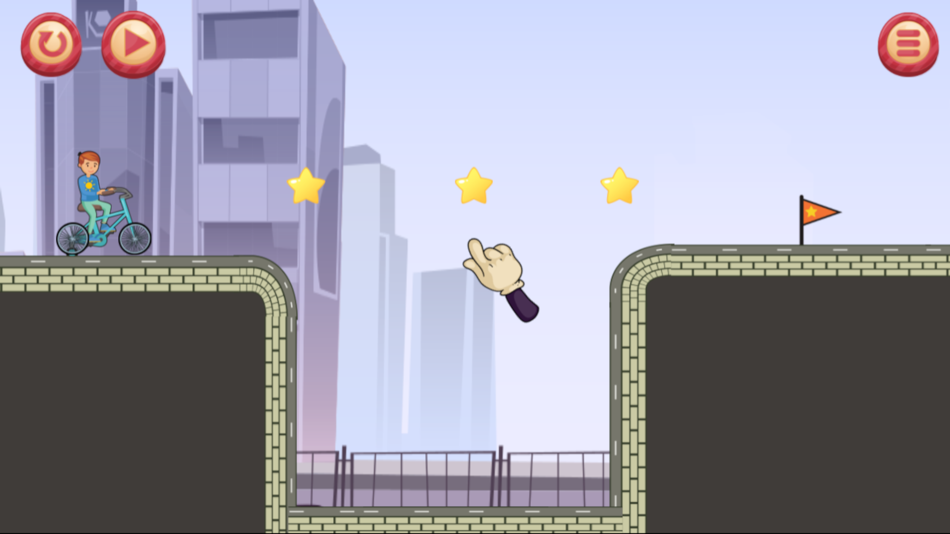 #2. Draw The Bike Bridge (iOS) Podle: R.G.B. FreezeNova