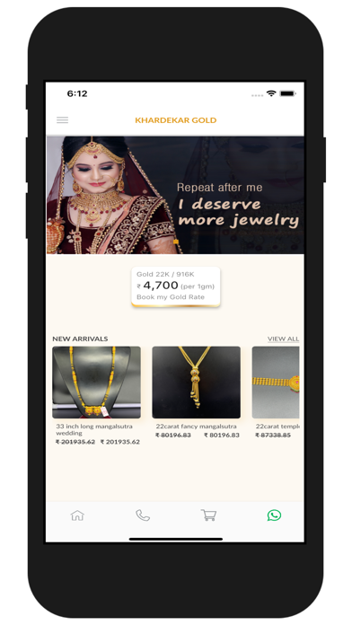 Khardekar Gold - Jewelry Store Screenshot
