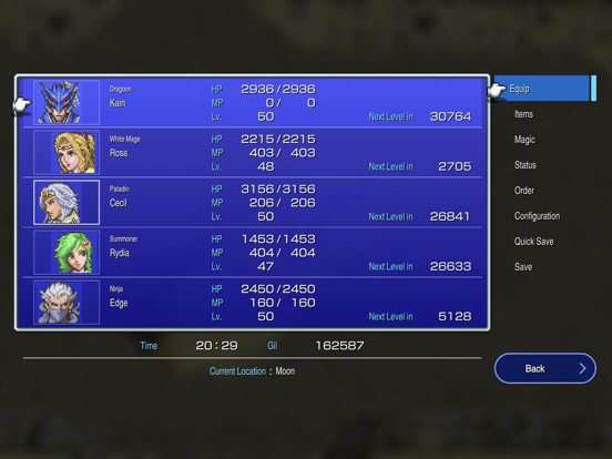 FINAL FANTASY IV iPad app afbeelding 7