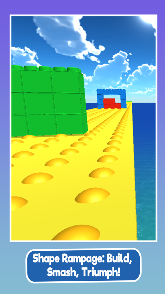#4. Shape Rampage (iOS) 由: Mithra Media