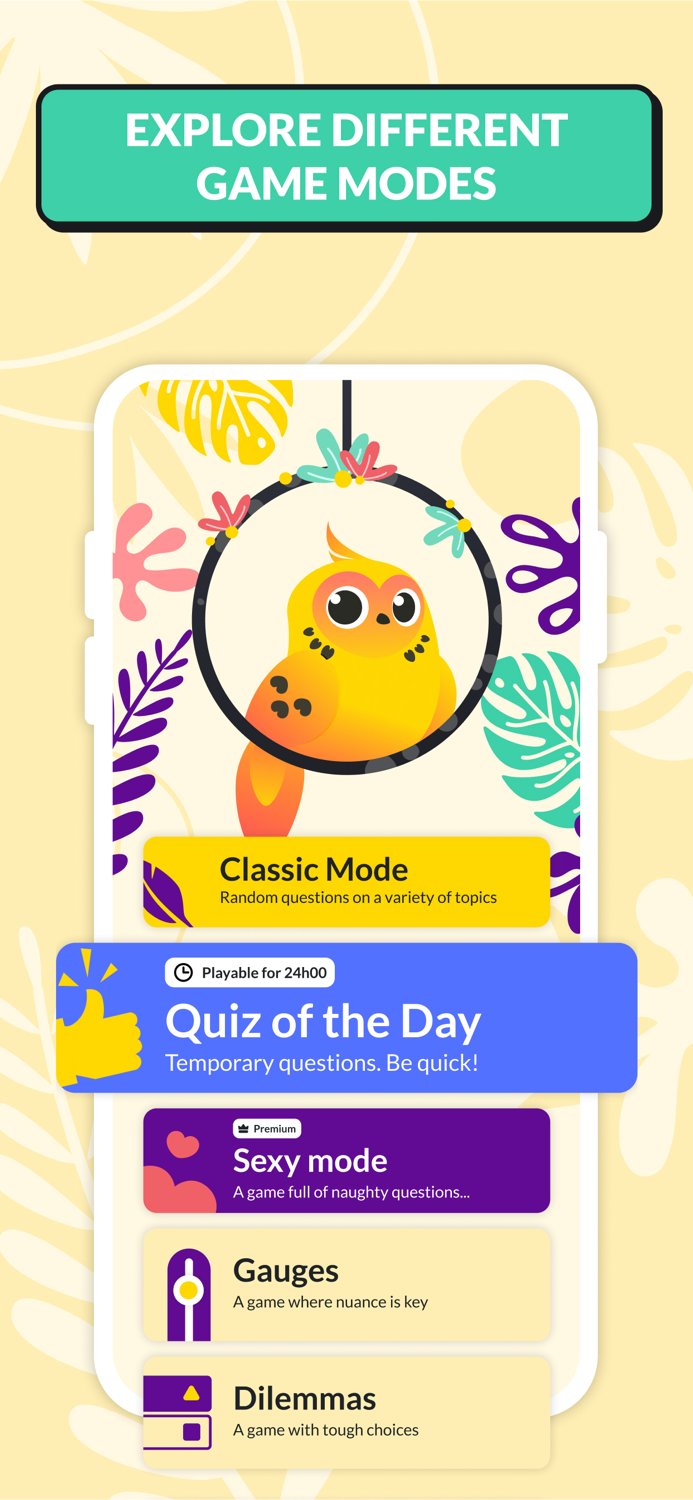 Quiz for Couples LovBirdz