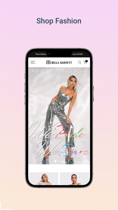 Shop Bella Barnett Online Screenshot