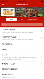 pizza factory iphone screenshot 1
