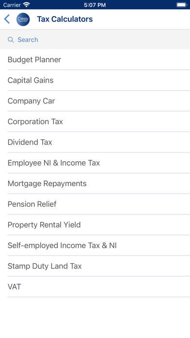 Cressy Associates Screenshot