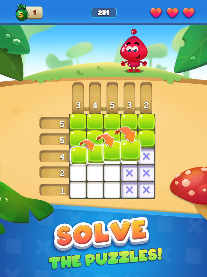 Nono Crossing Picture Nonogram