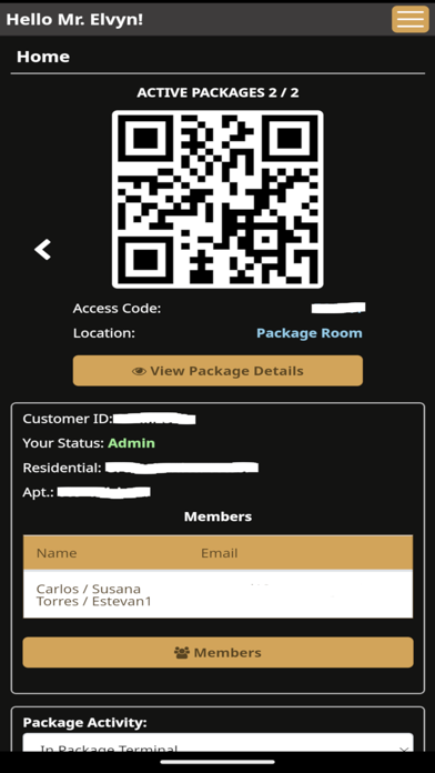 Entrepot Package Terminals Screenshot