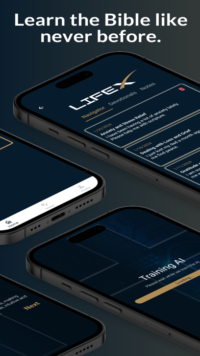 LifeX - AI Powered Bible Guide Screenshot