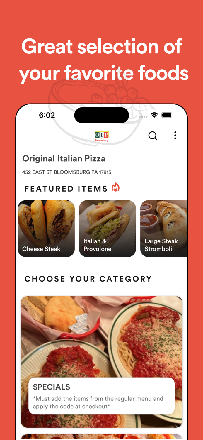 Original Italian Pizza Store