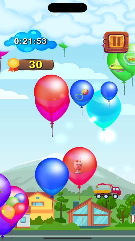 #4. Balloon Bubble Game (iOS) 由: Napaphorn Tibyakad