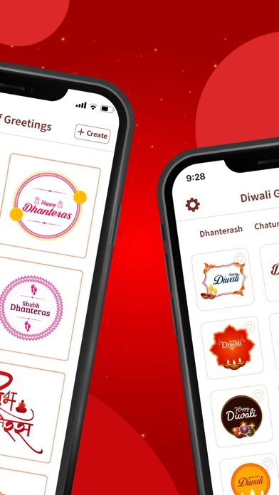 Diwali Greeting Cards & Wishes Screenshot