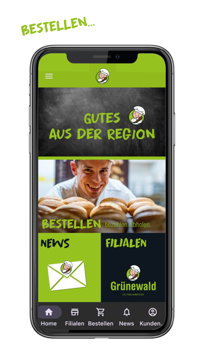 Soonwald Bäckerei Grünewald Screenshot