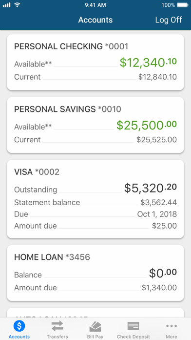 ChristianFCU Banking Screenshot