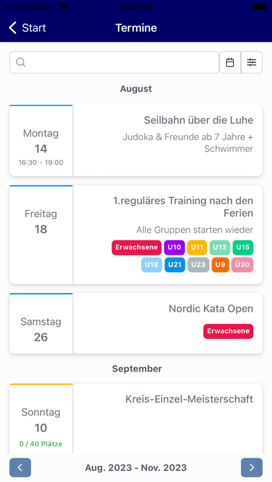 HSV Stöckte - Judoabteilung Screenshot