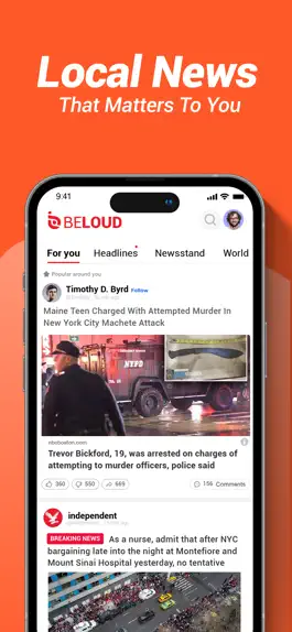 Game screenshot Beloud: News Social Network hack