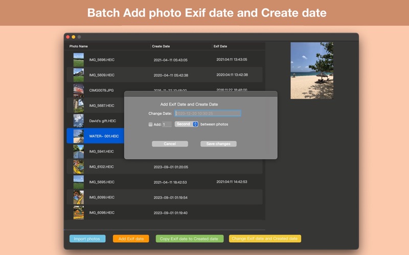 Screenshot #3 pour FotoDater
