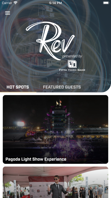 Screenshot #1 pour Rev Indy Event