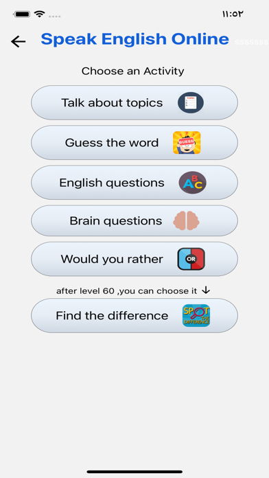 Speak English online Screenshot