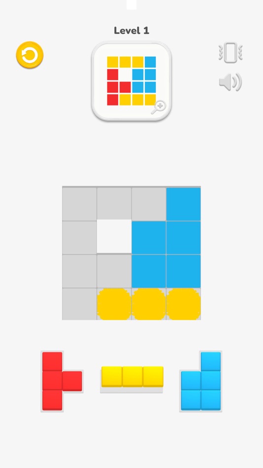 #2. Colorful Tiles Puzzle (iOS) بواسطة: Arda Volkan Gursel