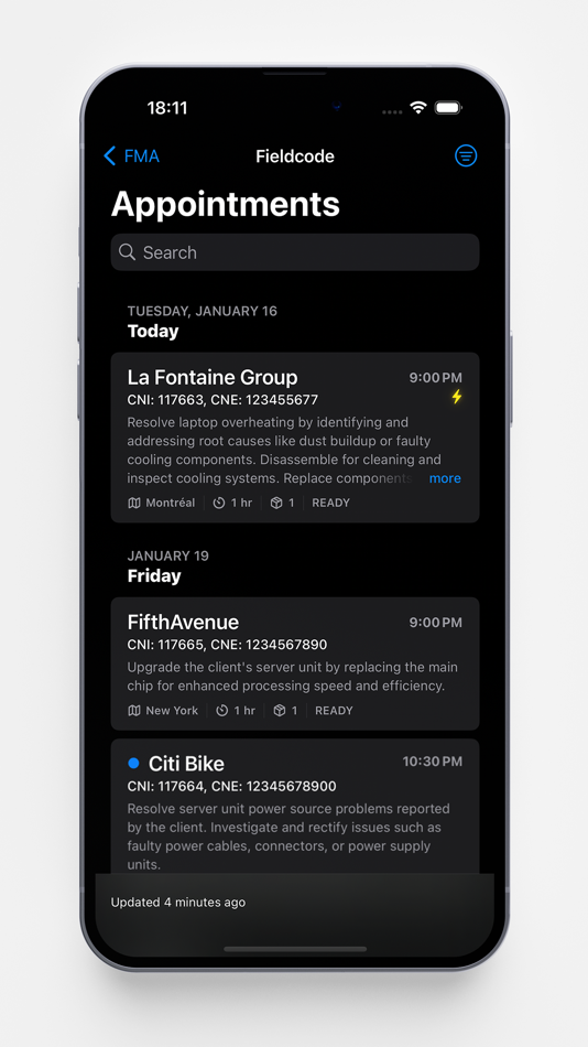 #6. Fieldcode FMA (iOS) 由: Fieldcode Germany GmbH